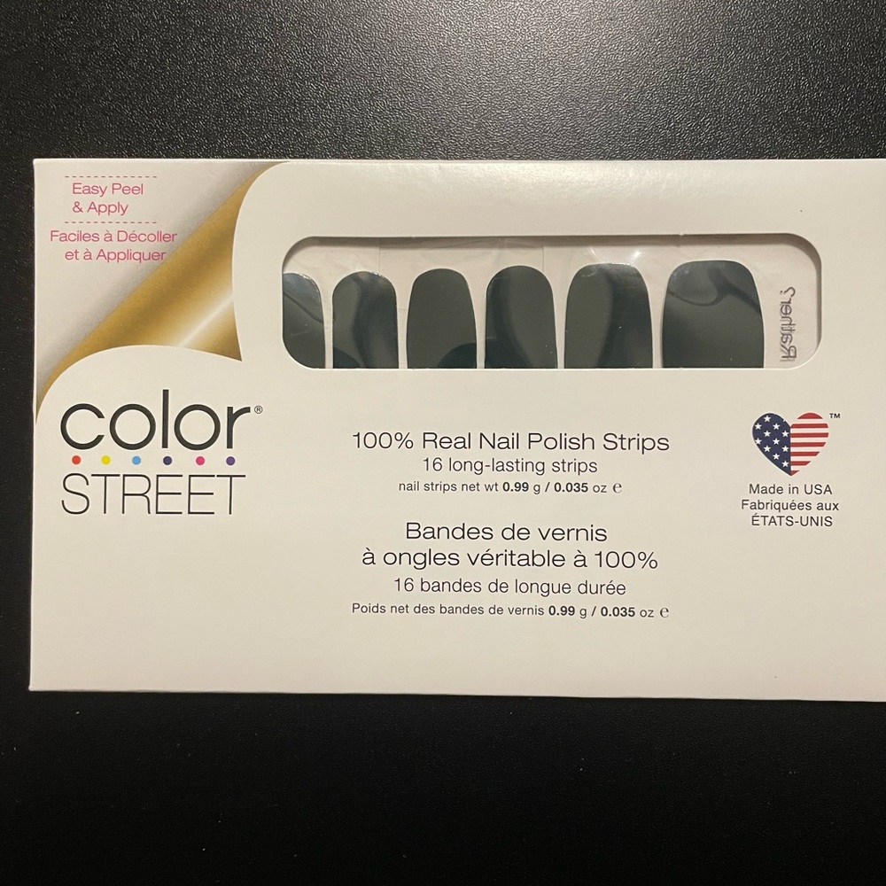 RETIRED Color Street Wood You Rather Nail Polish Strips